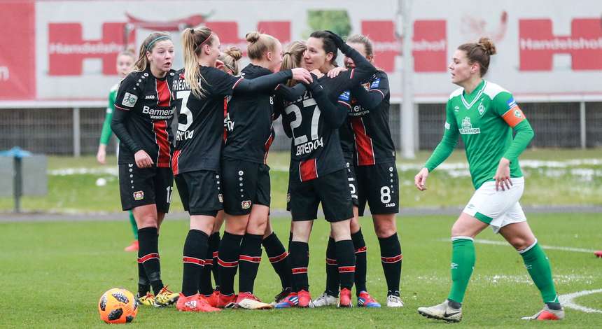 Melissa Friedrich Abwehr Bayer 04 Frauen 