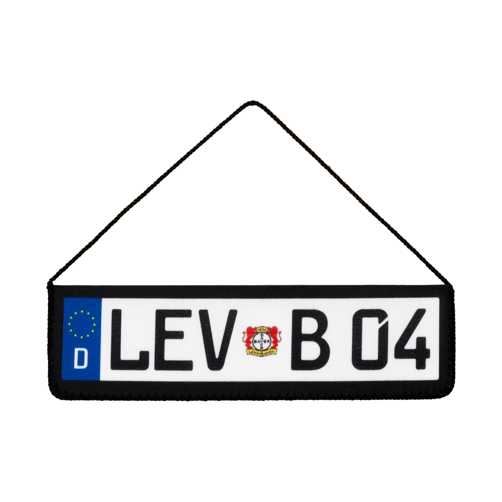 2 Stück Leverkusen 04 Bayer 04 Leverkusen Kennzeichenhalter Nummerschildhalter 