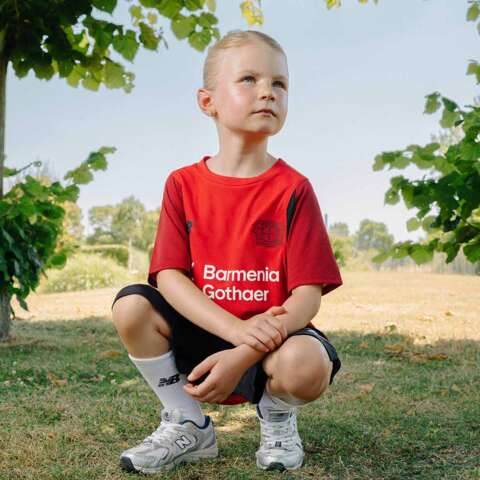 Training shirt player kids 25/26 made of 100 % polyester, colour: red, for kids, sizes: ,JL,JM,JS,JXL,JXS,.