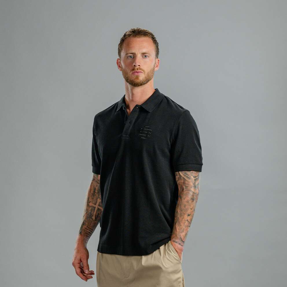 Polo-Shirt CLUB black | Bayer 04 Leverkusen Fanshop