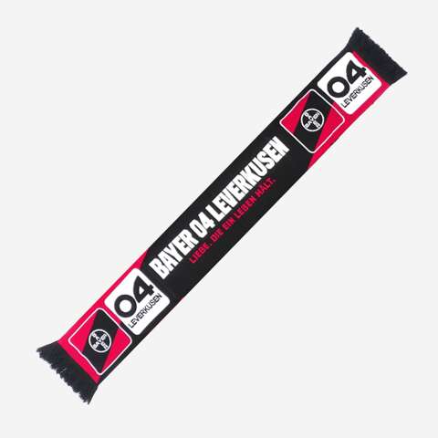 Écharpe De Football En Laine Du BAYER 04 LEVERKUSEN CHAMPIONS 1.999-2.000