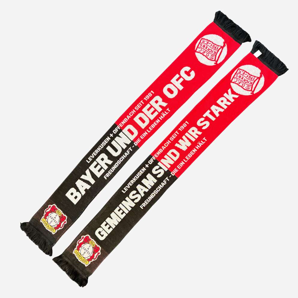Bayer Scarf + the OFC | Bayer 04 Leverkusen Fanshop