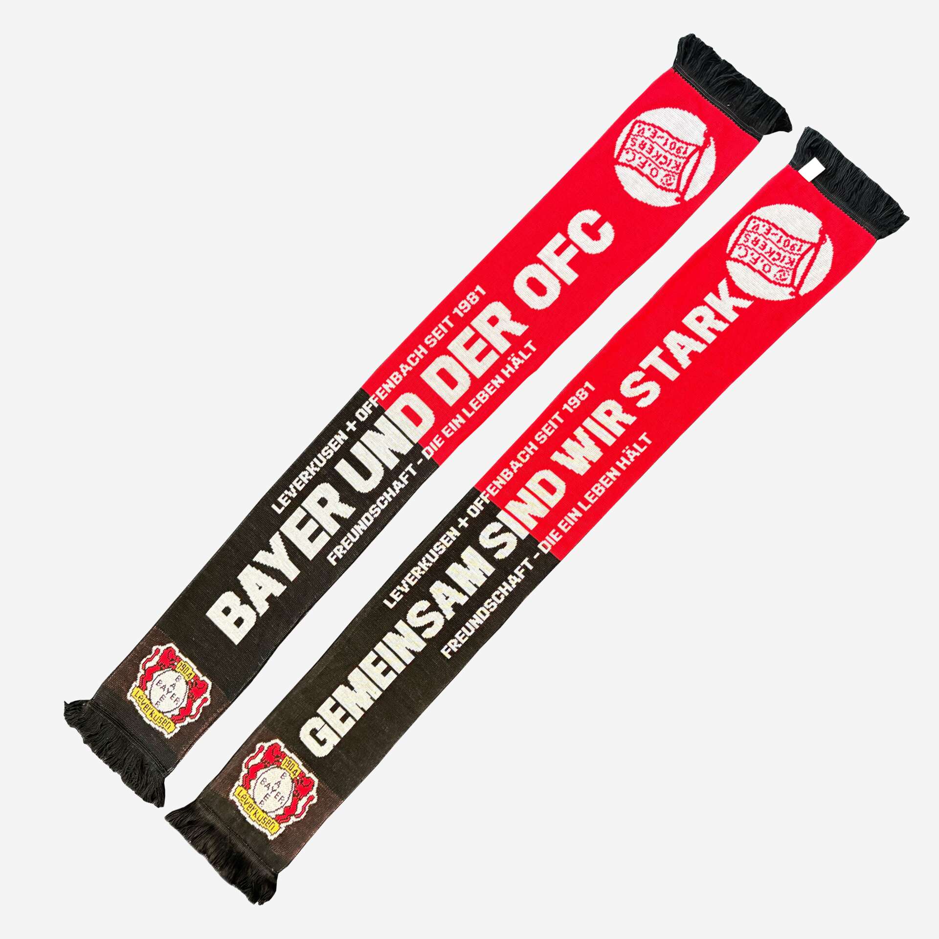 Bayer Scarf + the OFC | Bayer 04 Leverkusen Fanshop