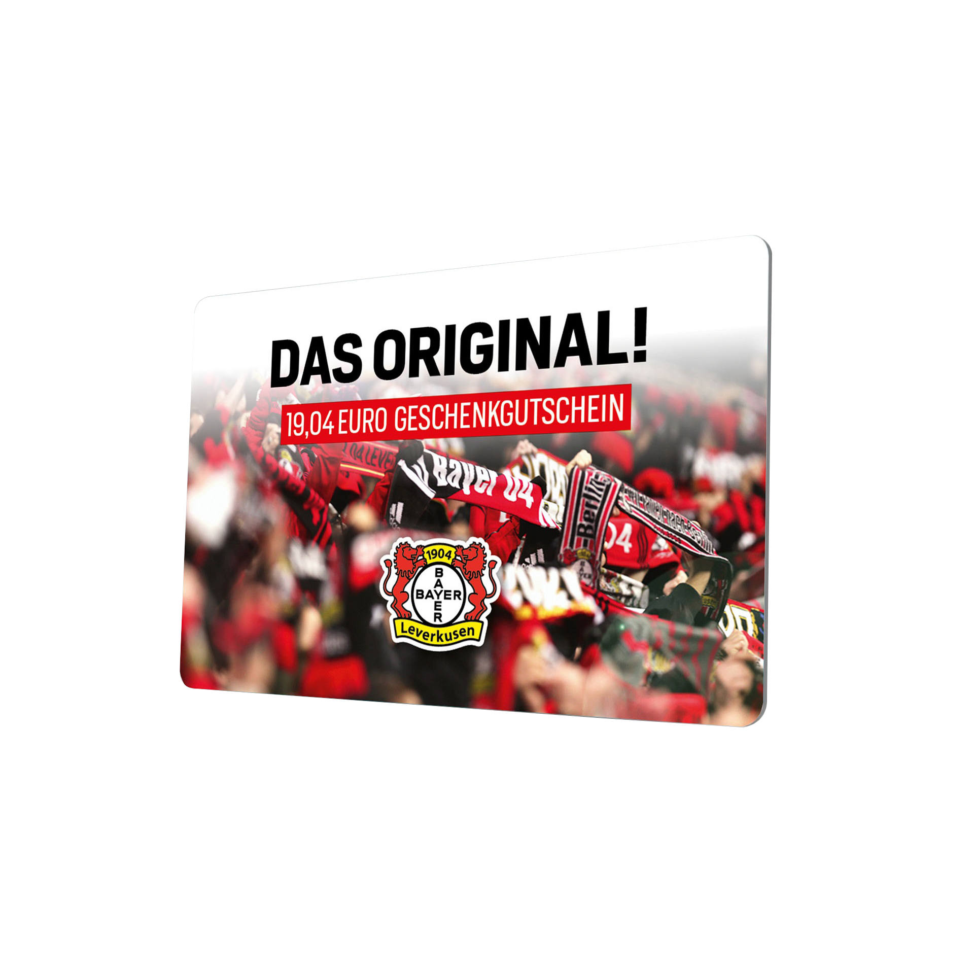 Gutscheinkarte 19 04 Bayer 04 Leverkusen Fanshop