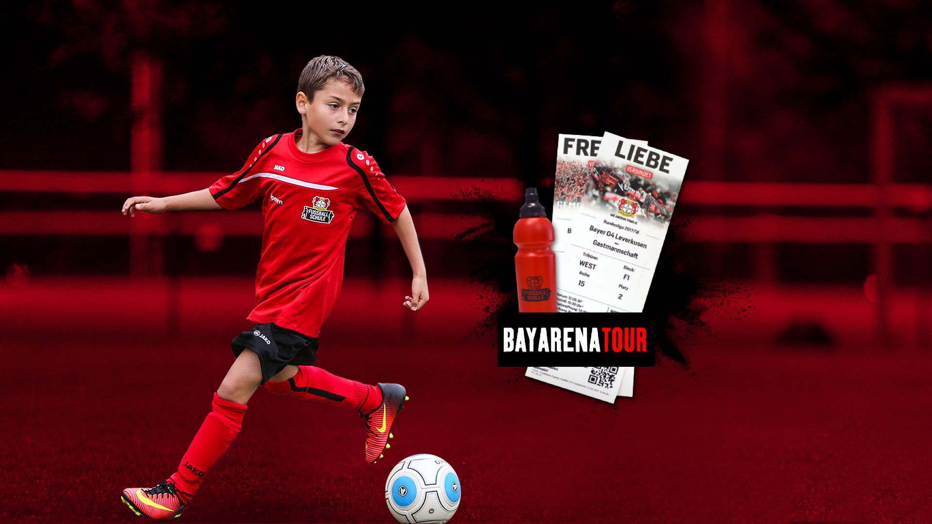 Das Komplettpaket der Bayer 04-Fussballschule für die Camps 2020