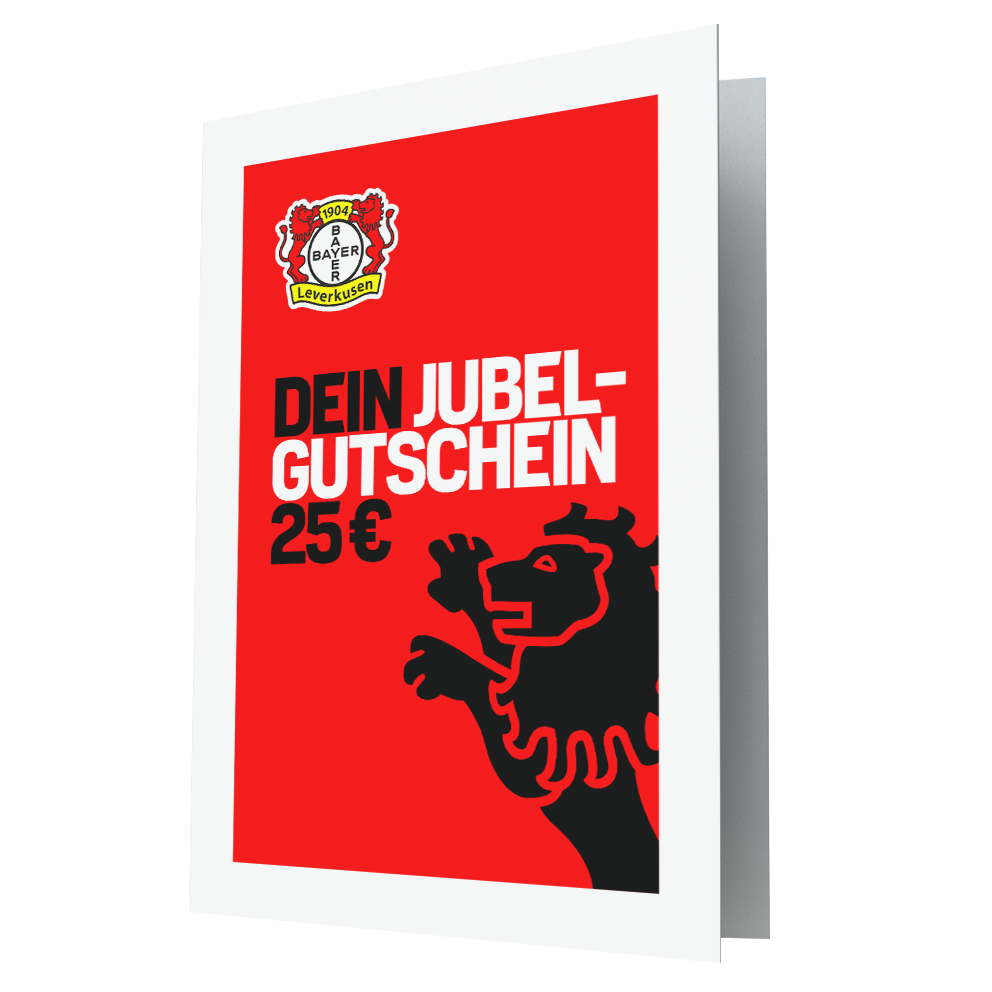 PrintHomeGutschein € 25, Bayer 04 Leverkusen