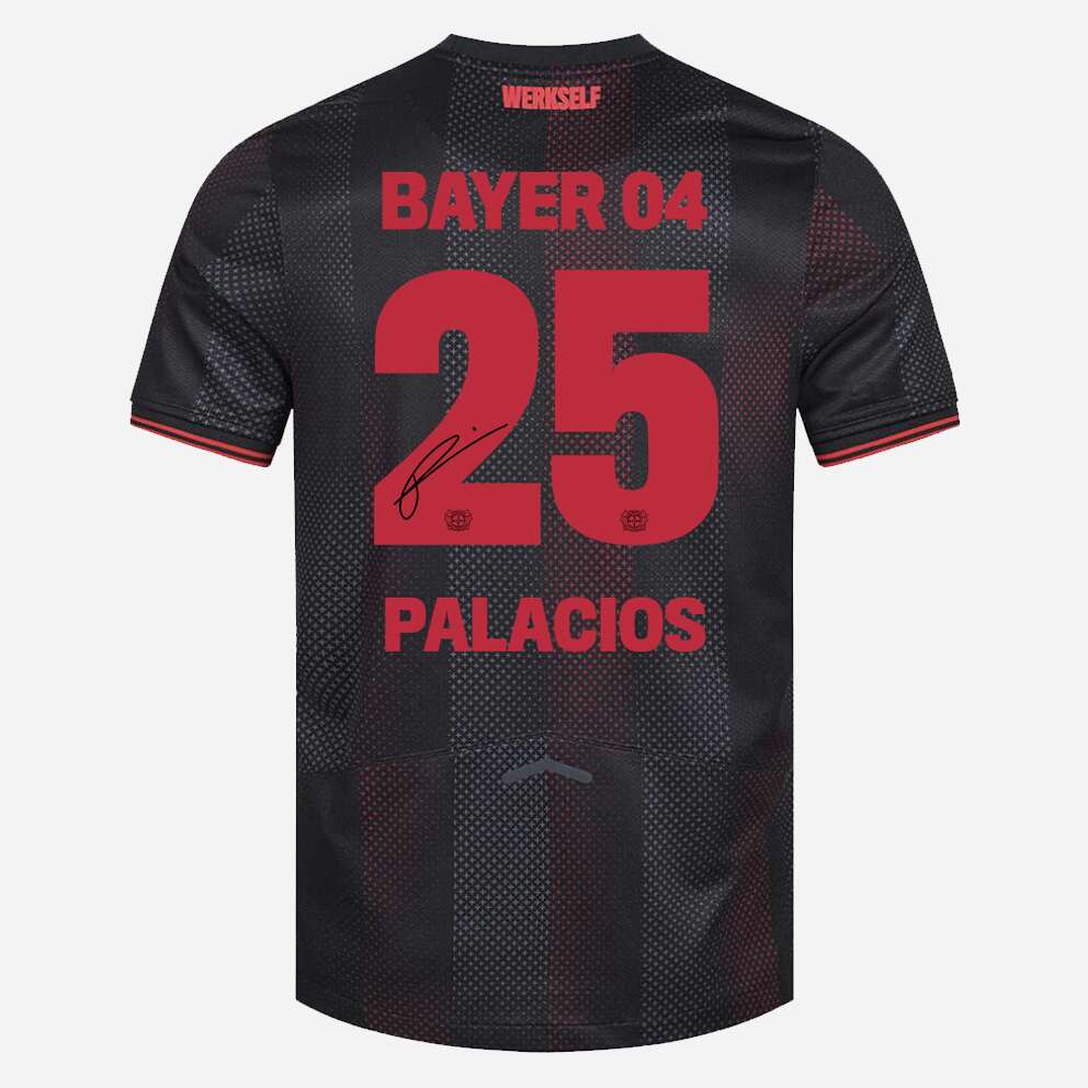 Home Jersey NB Adults 25/26 signed by Palacios | Bayer 04