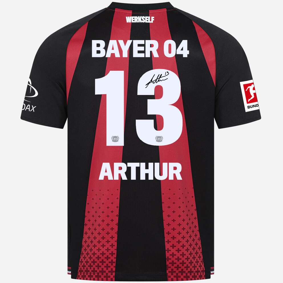 Home Jersey NB Adults 26/27 signed by Arthur | Bayer 04 Leverkusen