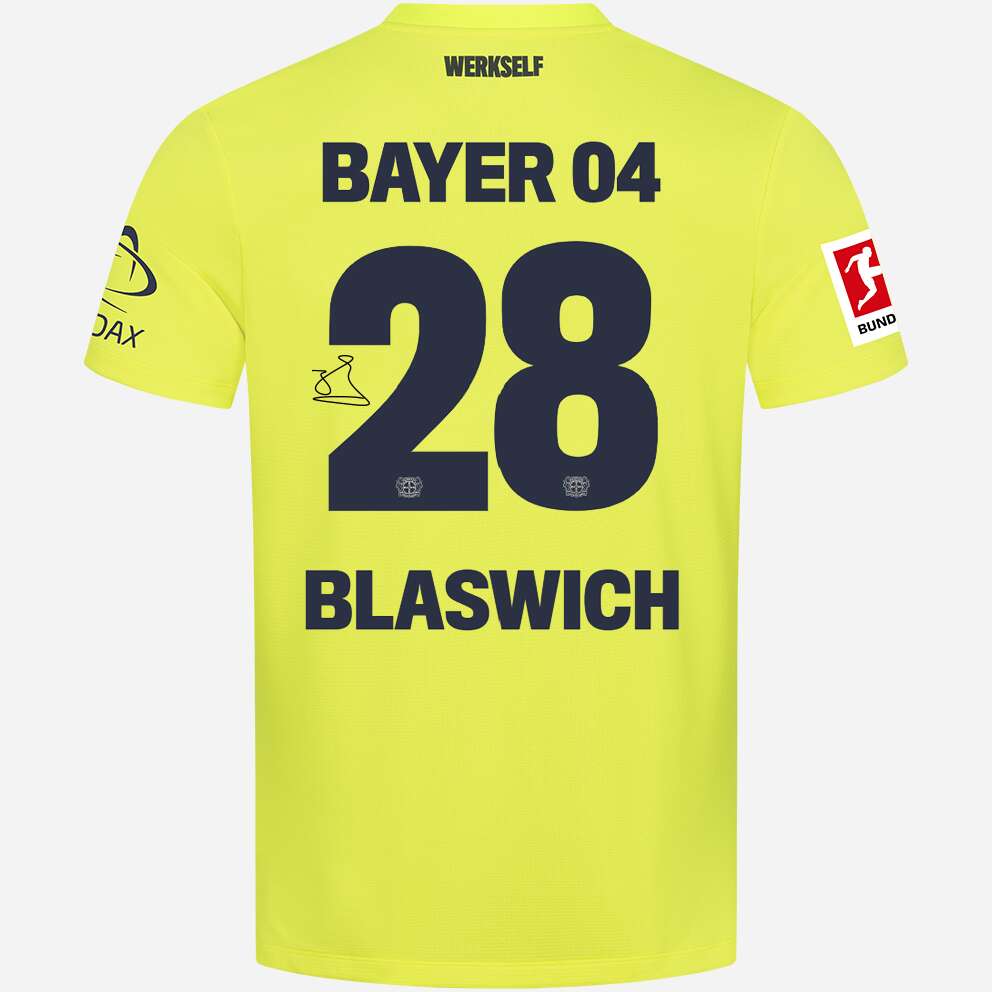 Goalie Jersey Home NB Adults 26/27 signed by Flekken | Bayer 04