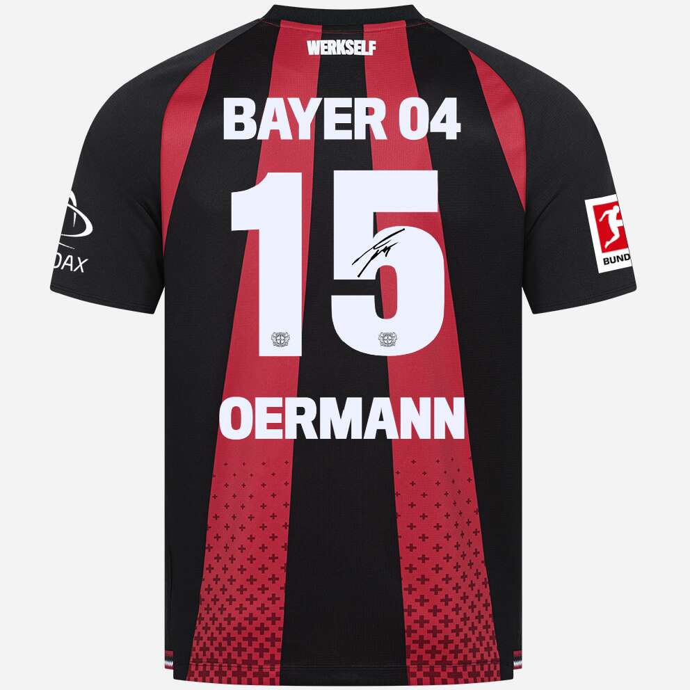 Home Jersey NB Adults 26/27 signed by M. Gutiérrez | Bayer 04