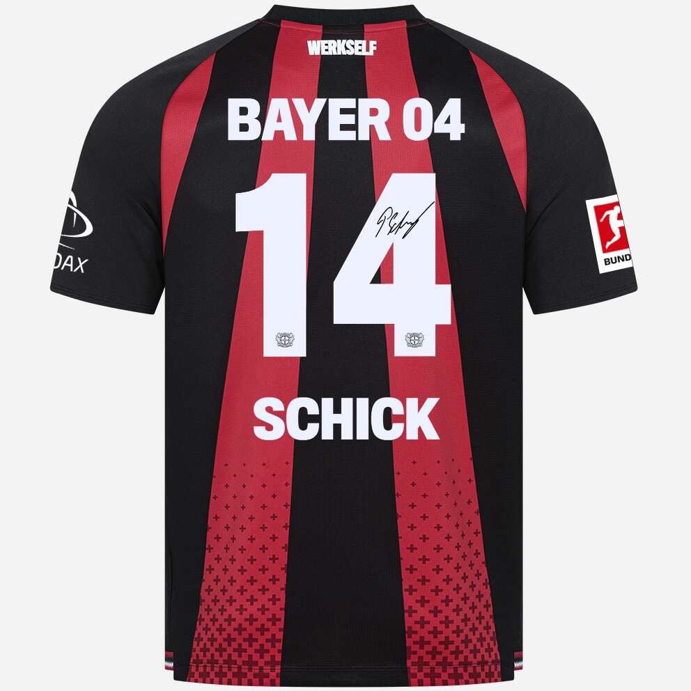 Home Jersey NB Adults 26/27 signed by Schick | Bayer 04 Leverkusen