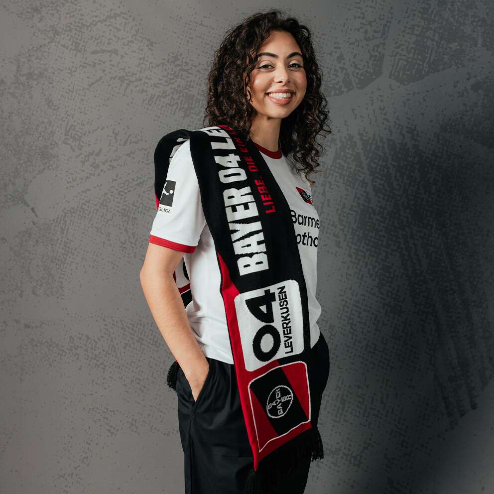 Scarf B04 Retro Logo | Bayer 04 Leverkusen Fanshop