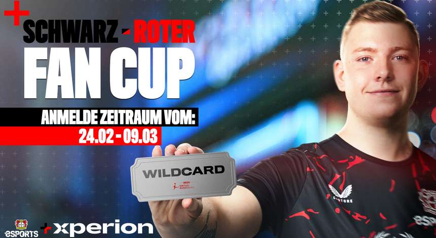 „SCHWARZ-ROTER Fan Cup – unterm Kreuz“