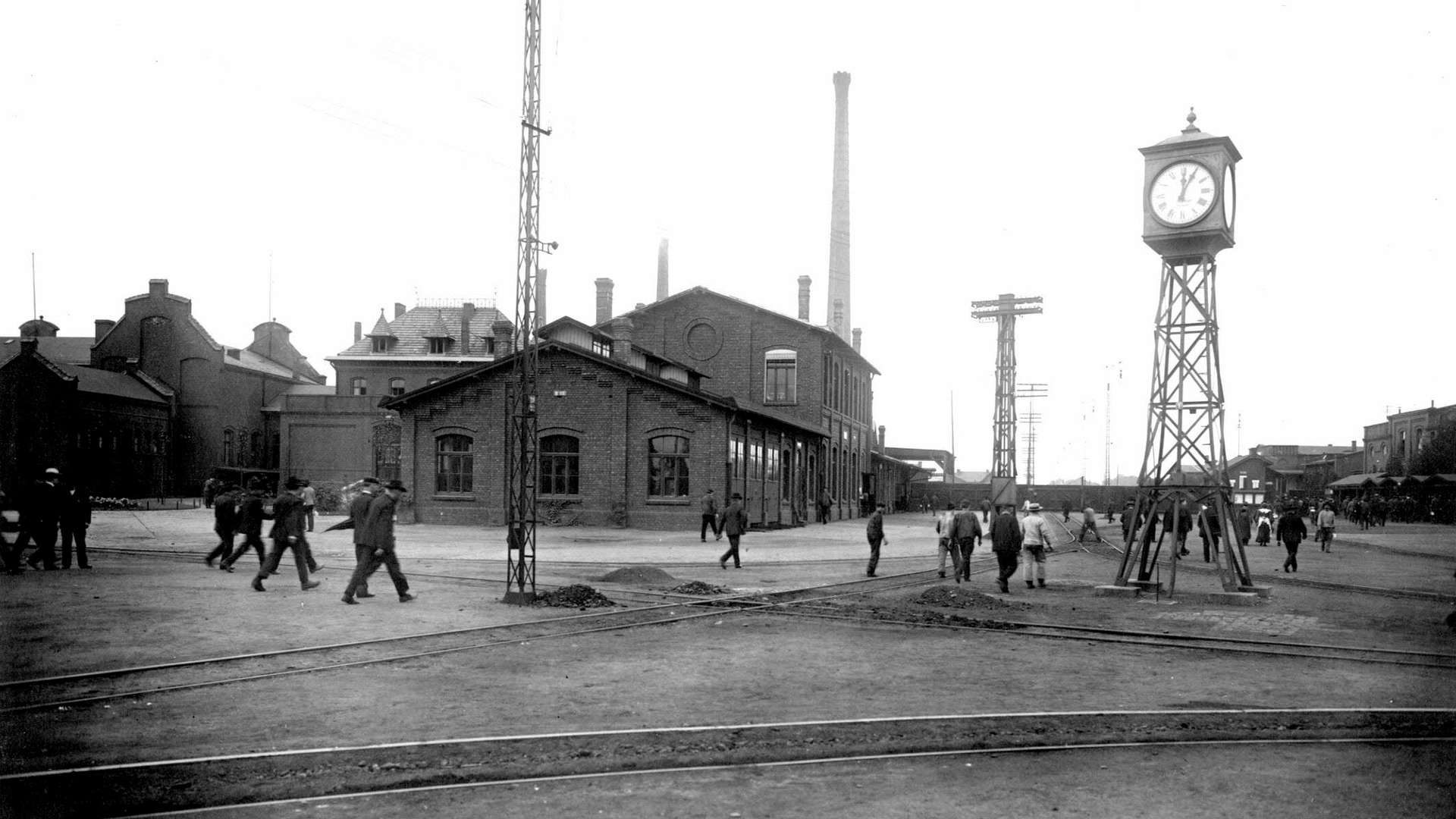 Bayer-Werk im Jahr 1900