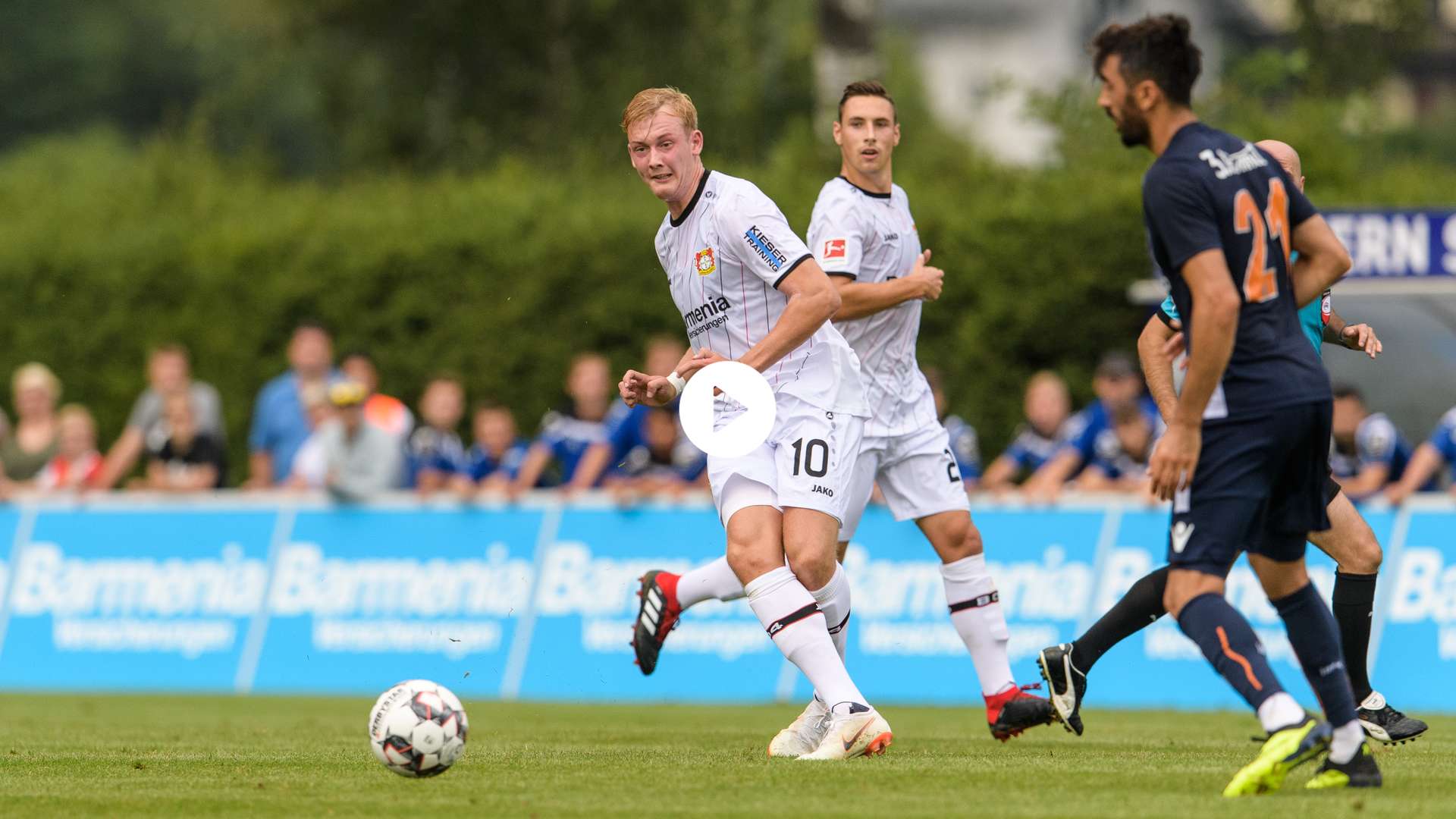 „Bin mit der Leistung zufrieden“ Bayer04.de