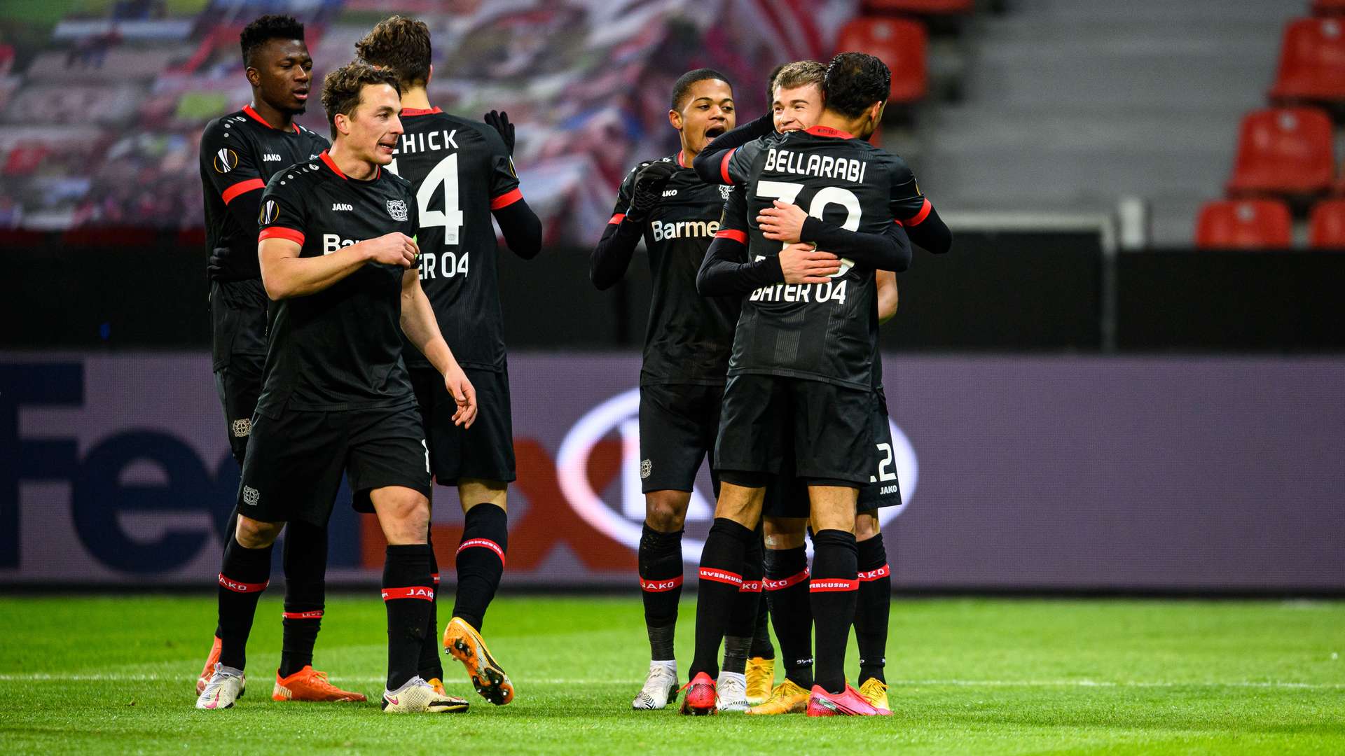 Werkself Beat Slavia Prague 4 0 To Win Group Bayer04 De