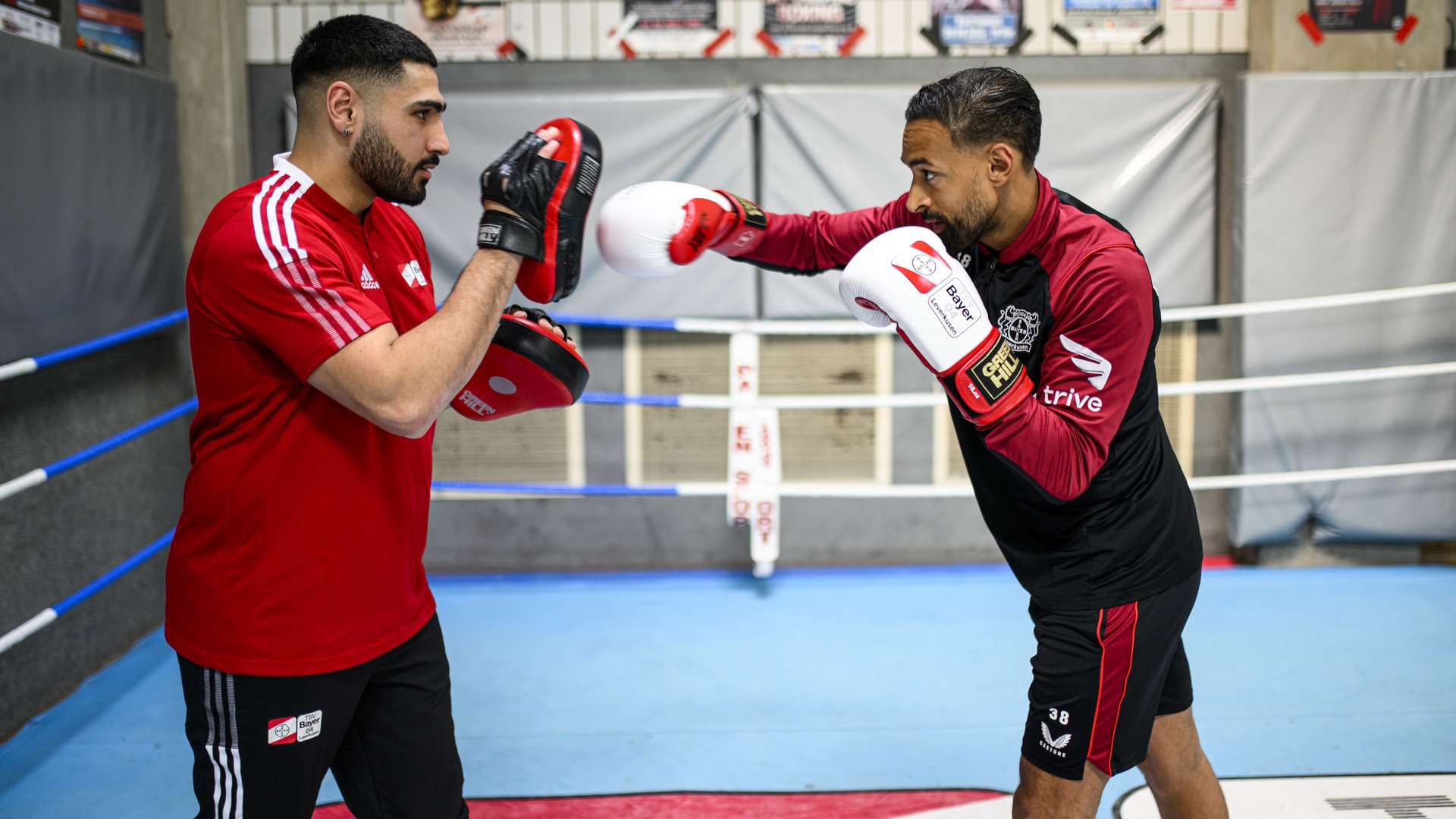 Karim Bellarabi beim Boxen