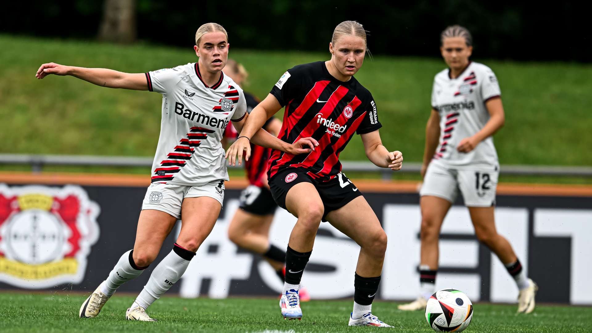 Cornelia Kramer feierte ihr Bayer 04-Debüt