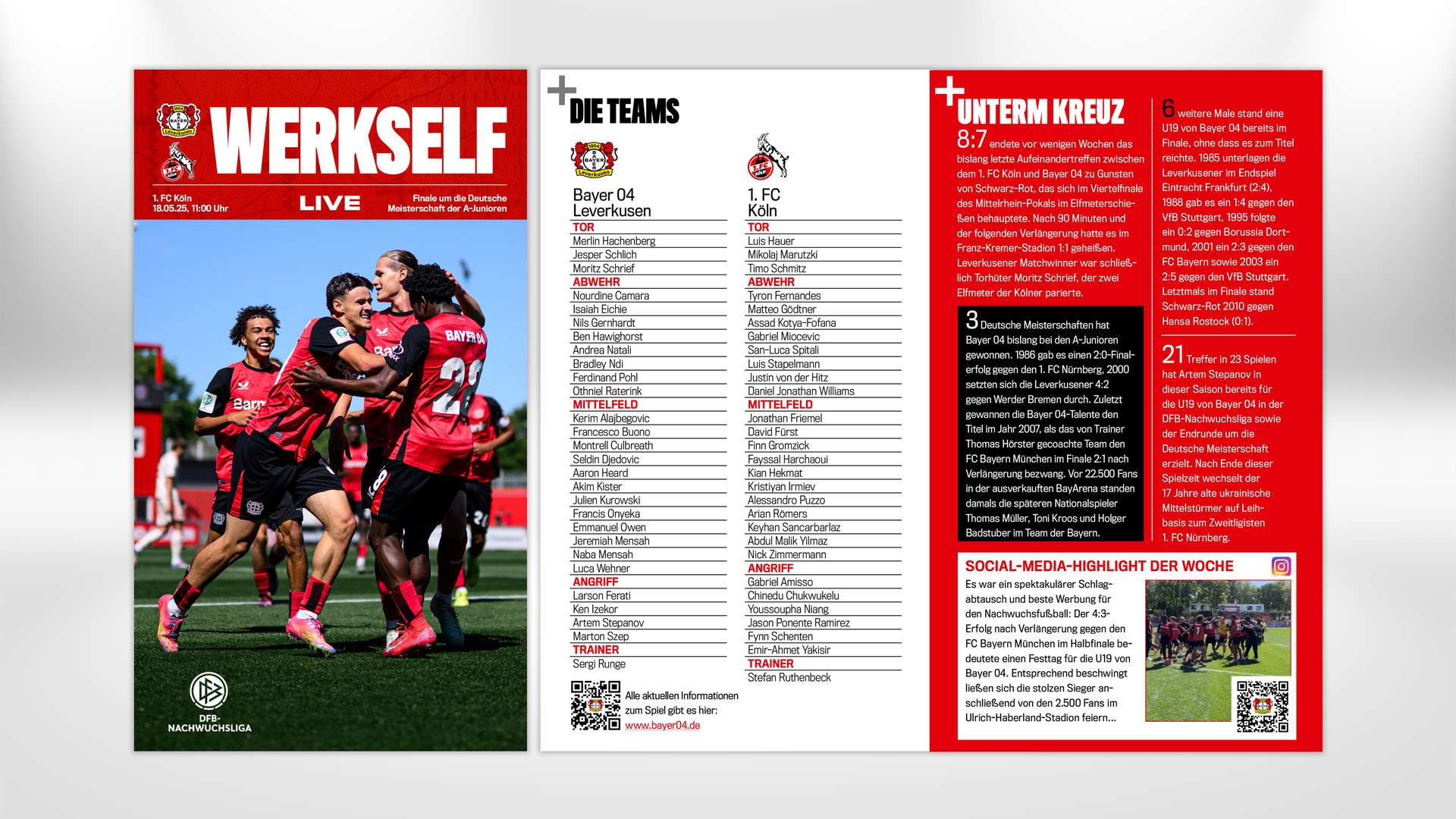 Werkself-Live U19-Finale
