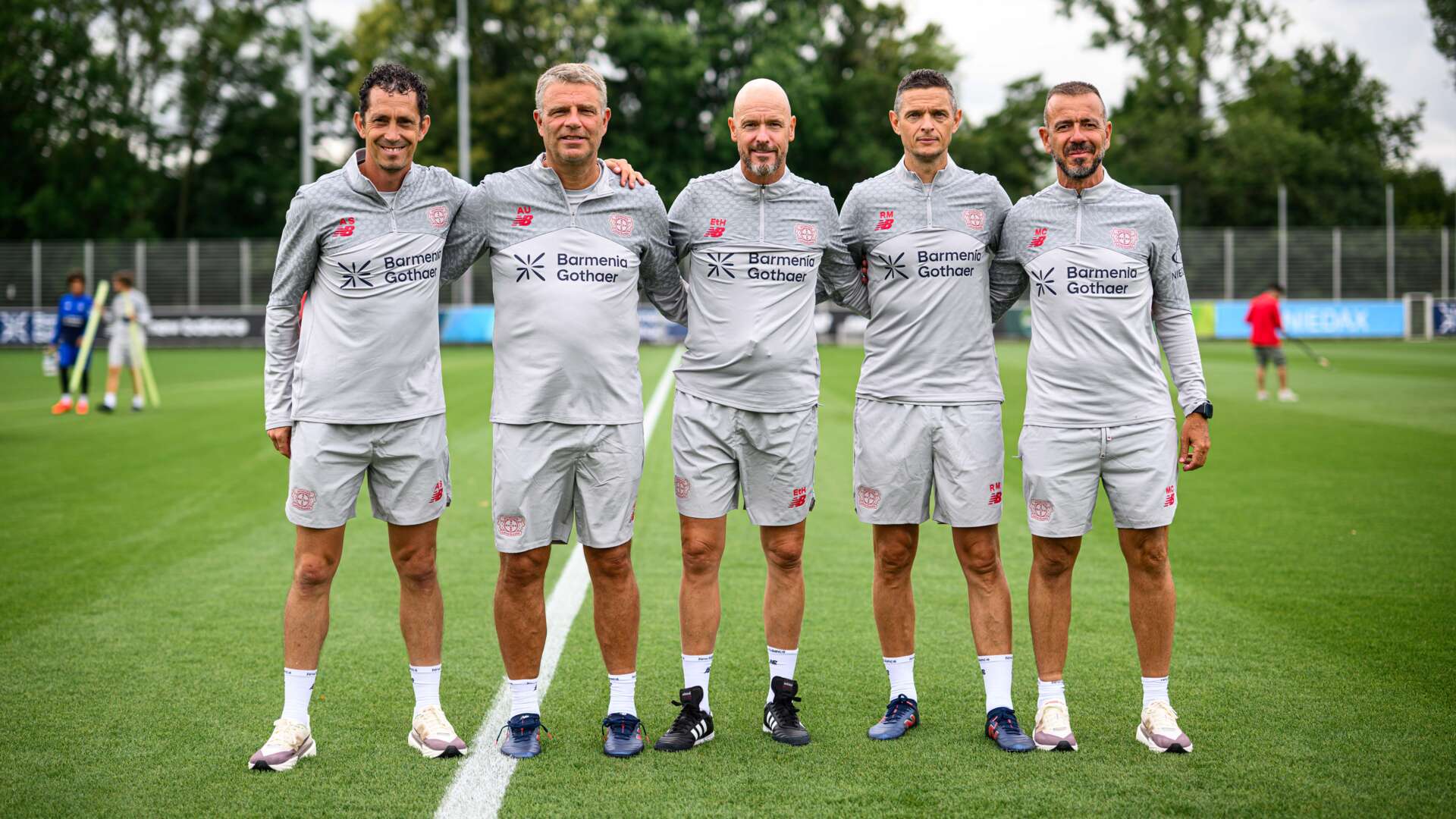 Erik ten Hag und sein Trainerteam