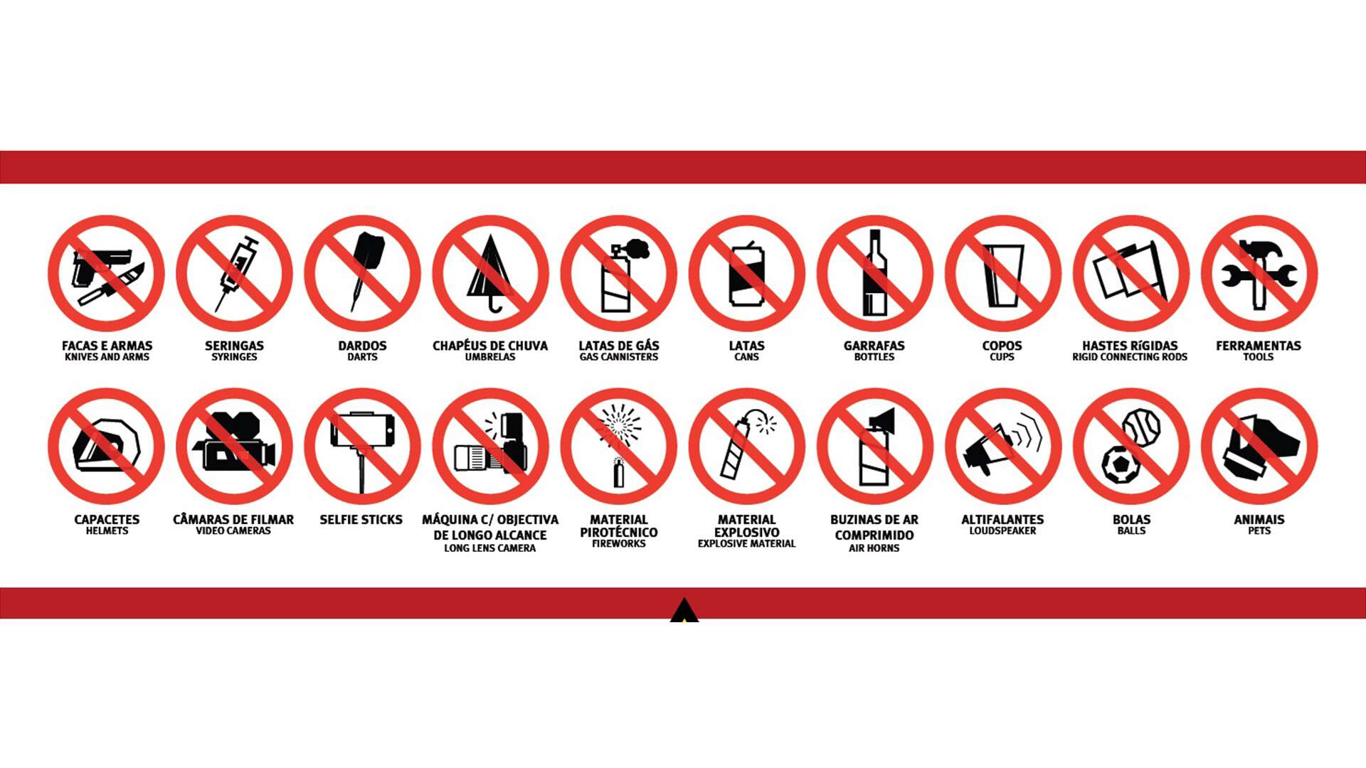 Verbotene Gegenstände