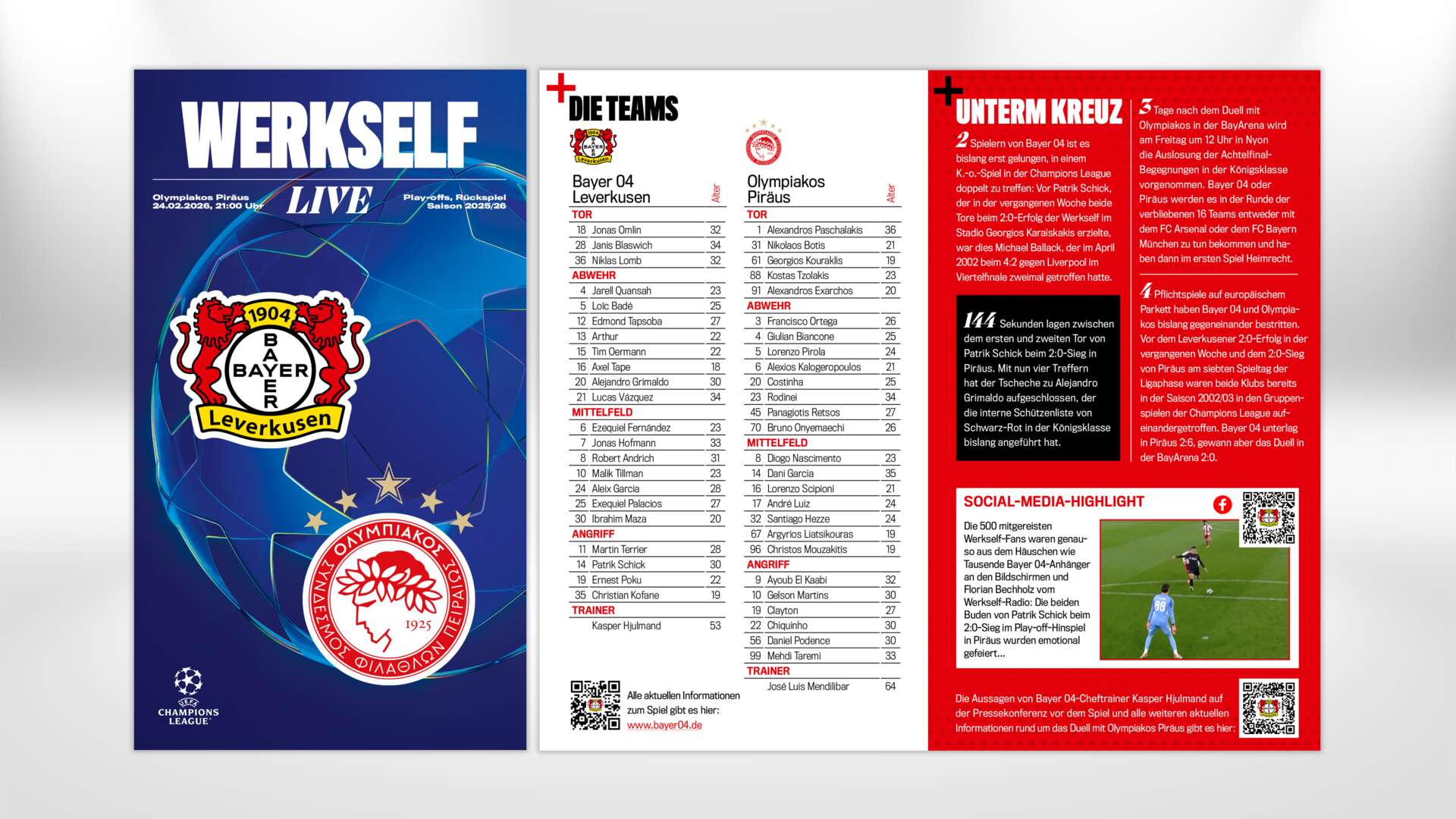 Werkself-Live vor #B04OLY