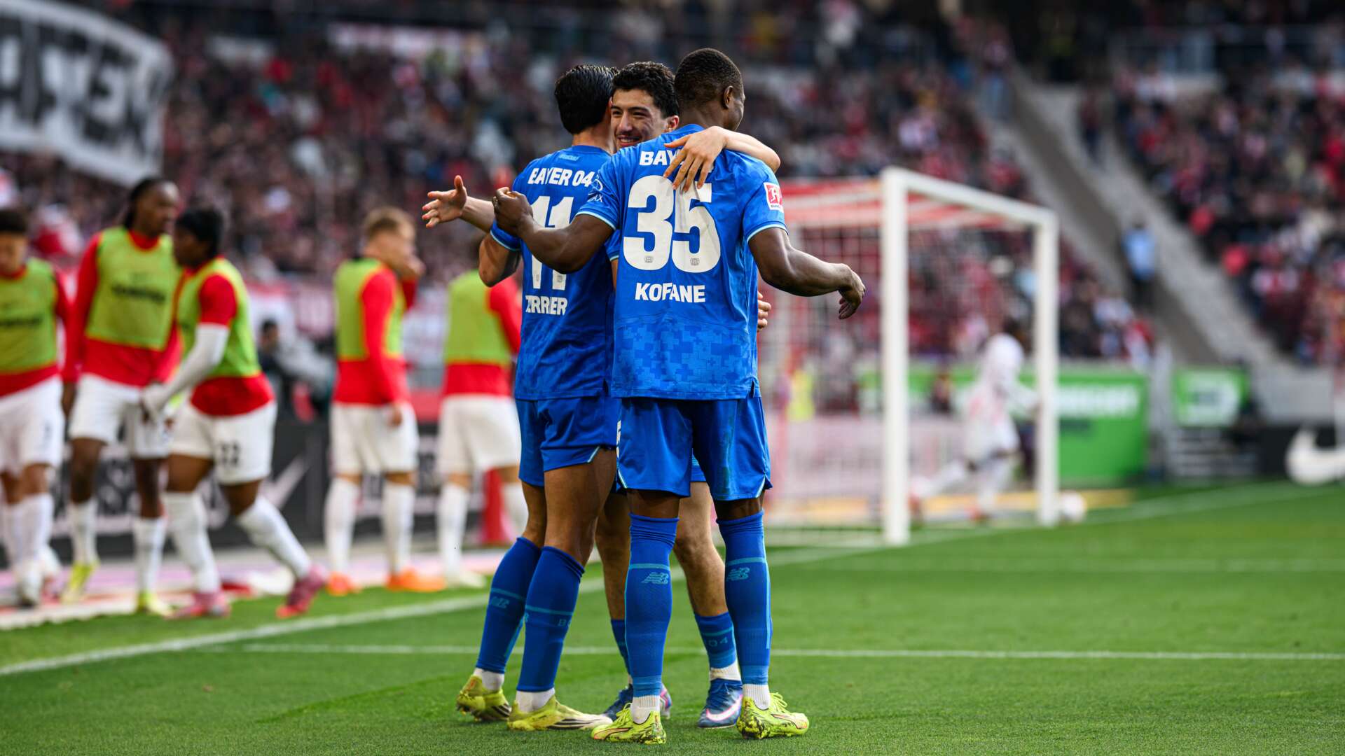 Martin Terrier, Ibrahim Maza und Christian Kofane