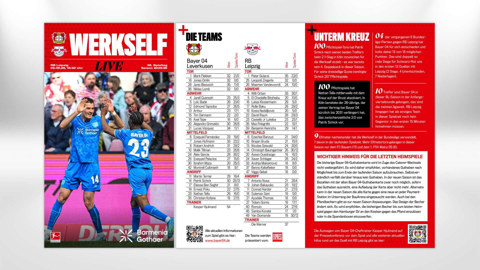 Werkself-Live zu #B04RBL