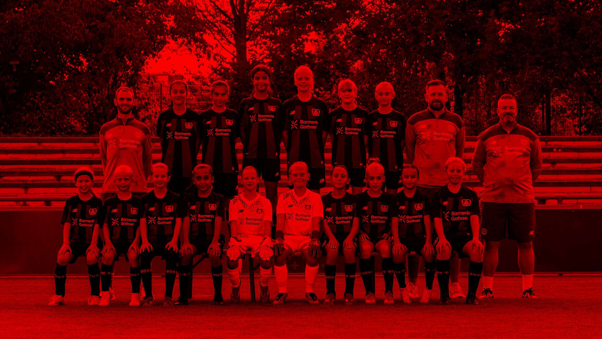 Team photo U12 Female
