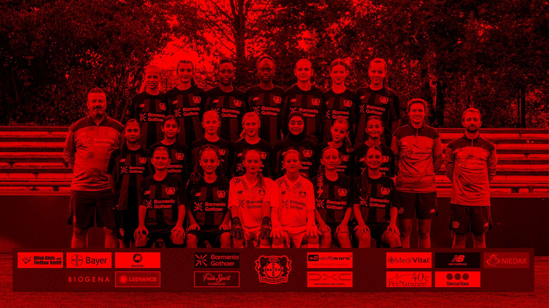 Mannschaftsfoto U14-Juniorinnen