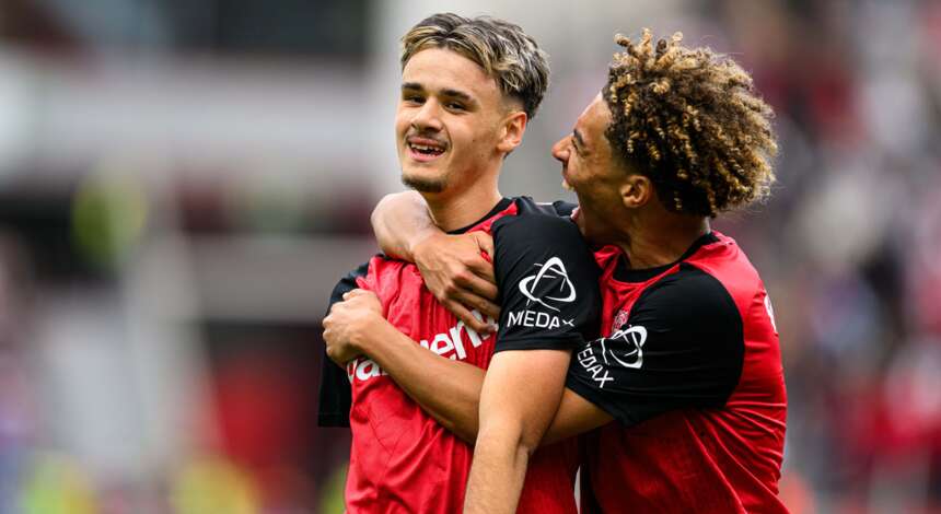 Kerim Alajbegovic mit Montrell Culbreath