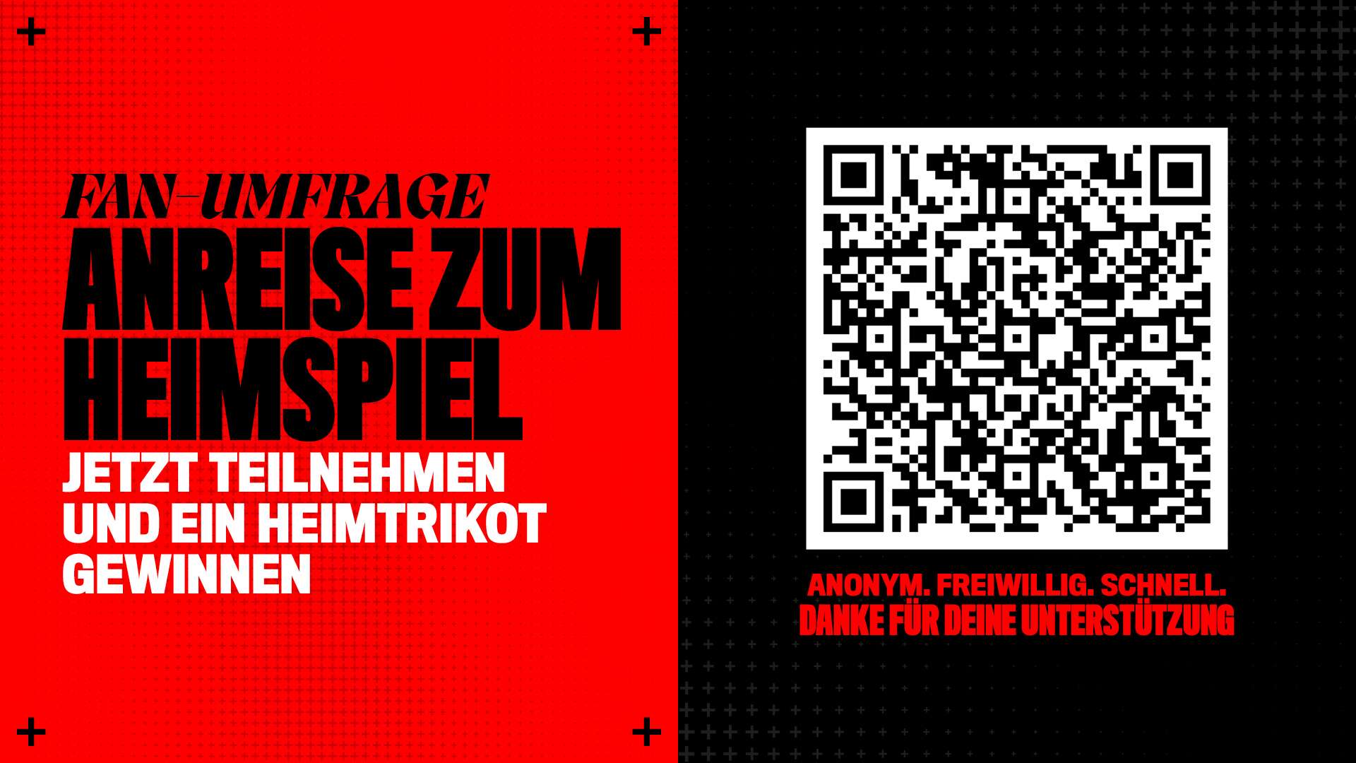 Fan-Umfrage Anreise zum Heimspiel