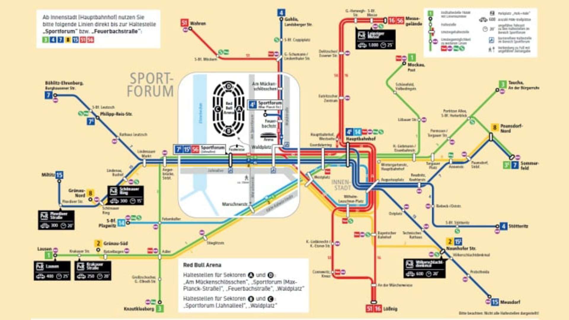 Anreise Red Bull Arena