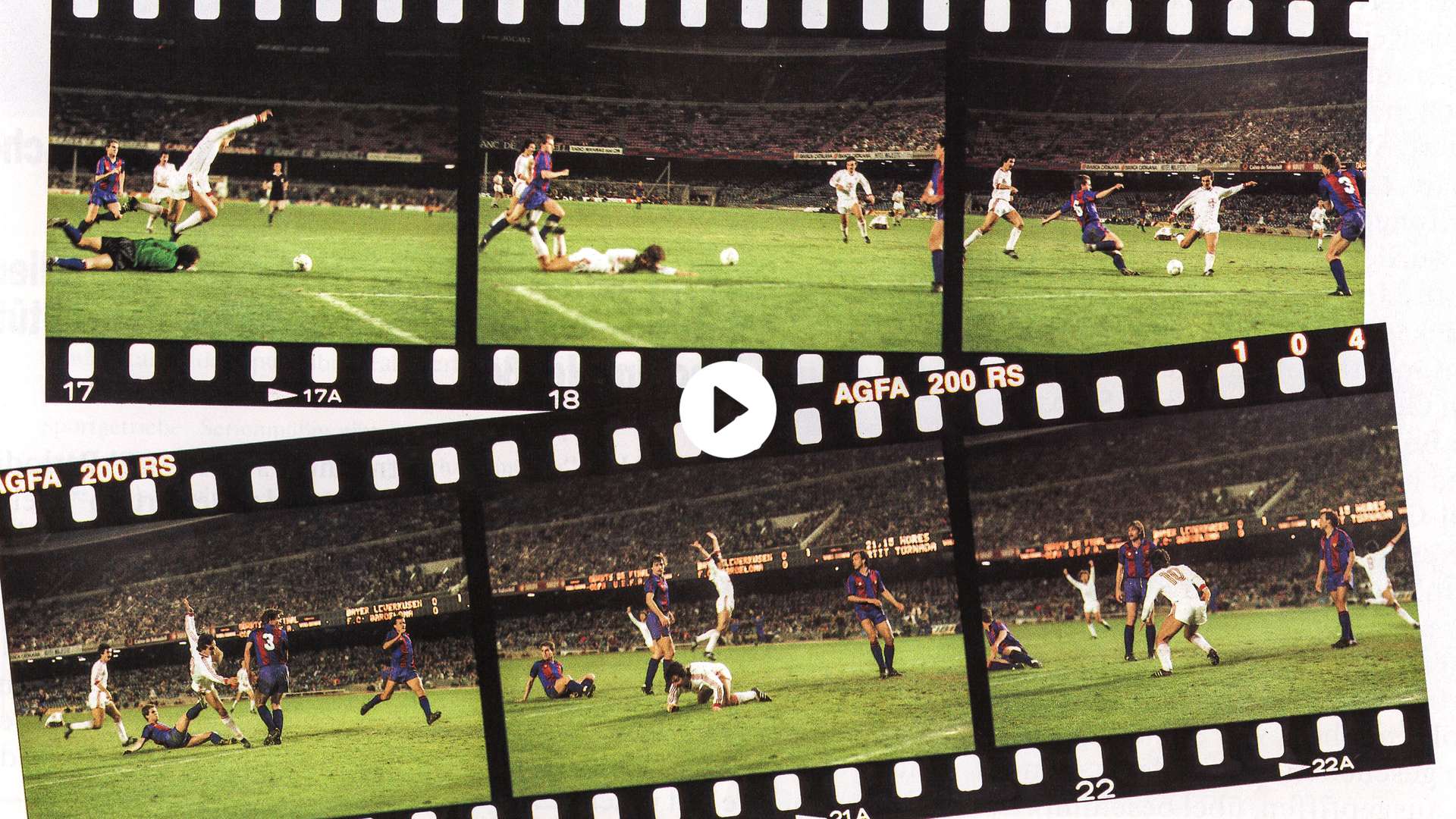 UEFACup '88 Der Coup im Camp Nou Bayer04.de