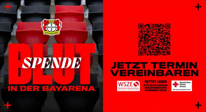 Grafik Blutspende BayArena