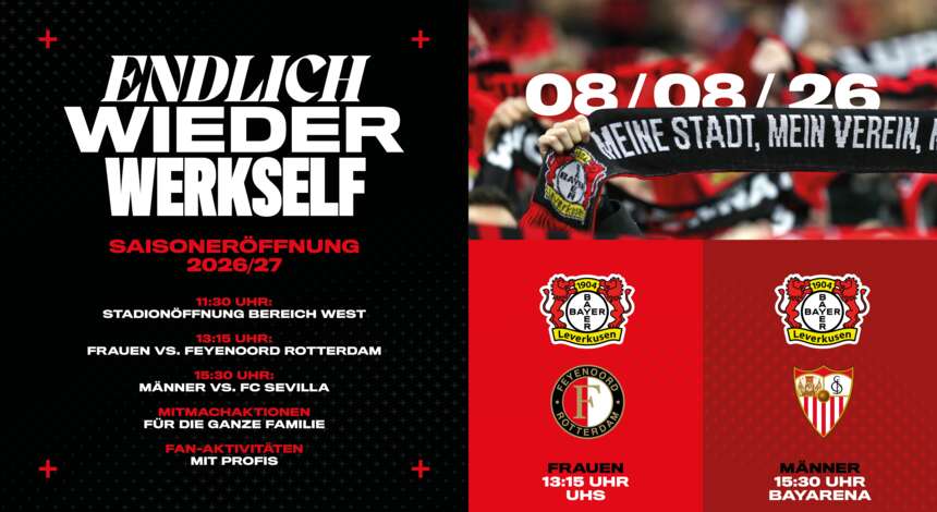 Saisoneröffnung Titelgrafik