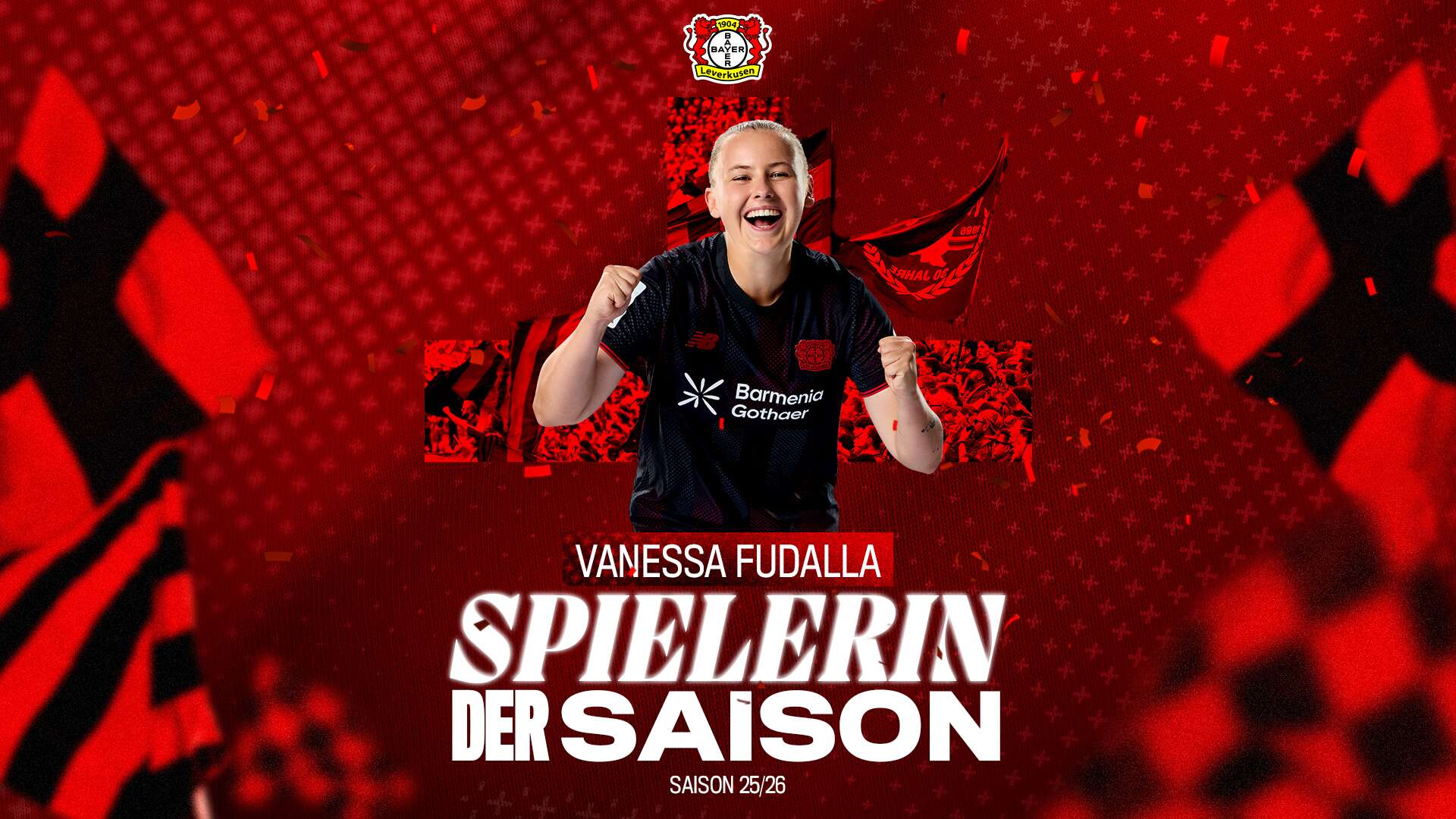 Vanessa Fudalla ist Bayer 04-„Spielerin der Saison“ 2025/26