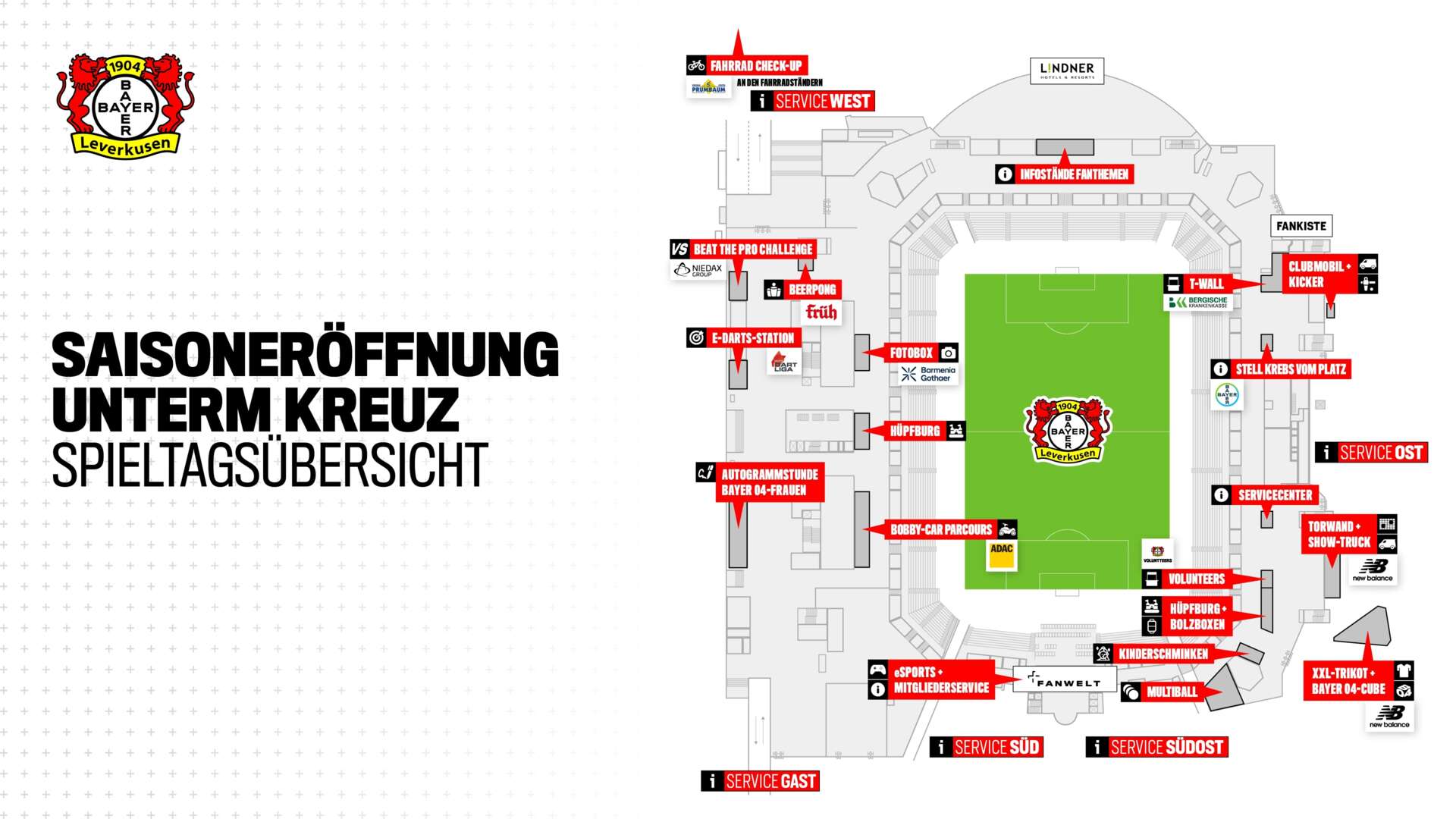 Lageplan Saisoneröffnung