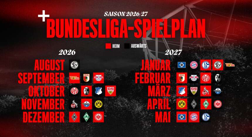 Bundesliga-Spielplan