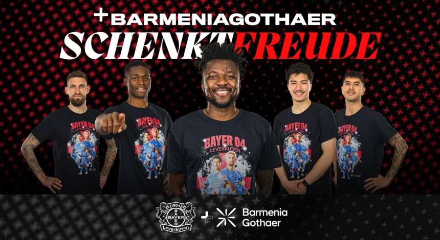T-Shirt „BarmeniaGothaer schenkt Freude“