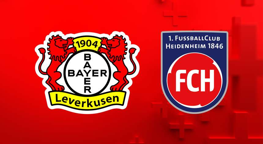 Begegnungslogo Bayer 04 1. FC Heidenheim