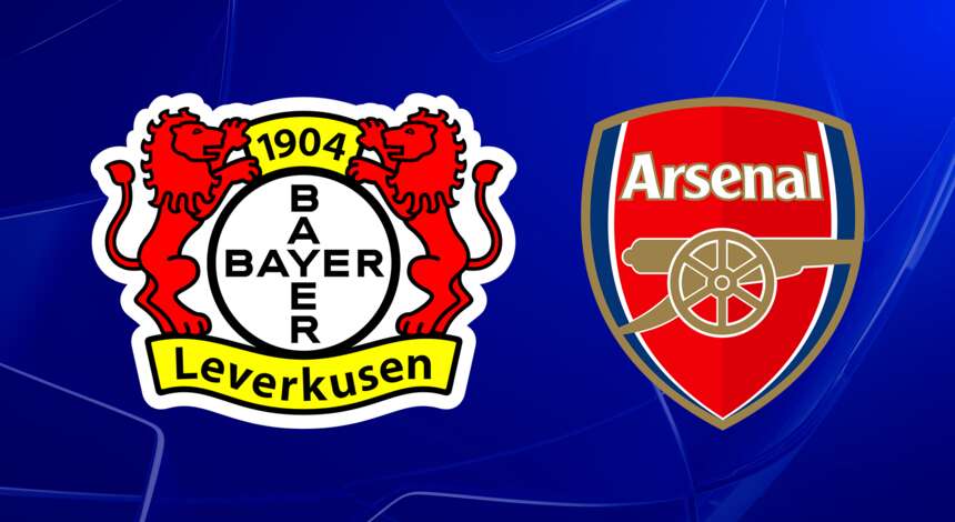 Bayer 04 gegen den FC Arsenal