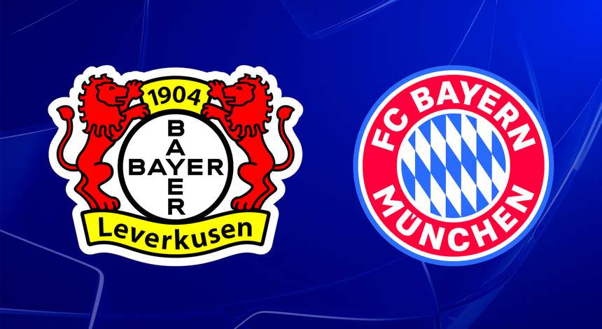 Bayer 04 gegen den FC Bayern München