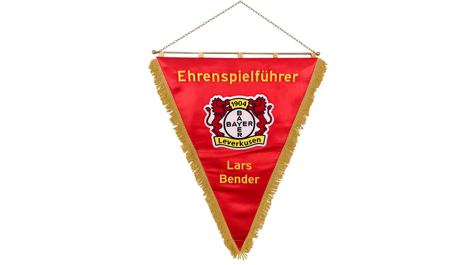 Ehrenspielführerwimpel Lars Bender
