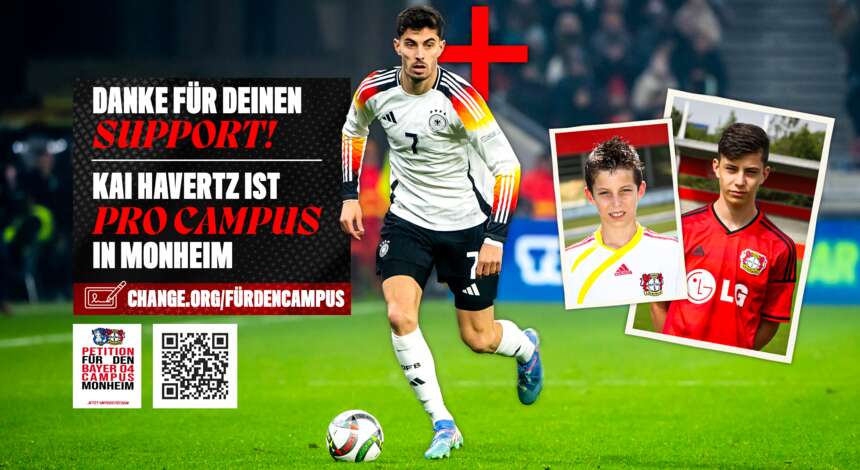 Kai Havertz pro Bayer 04 Campus