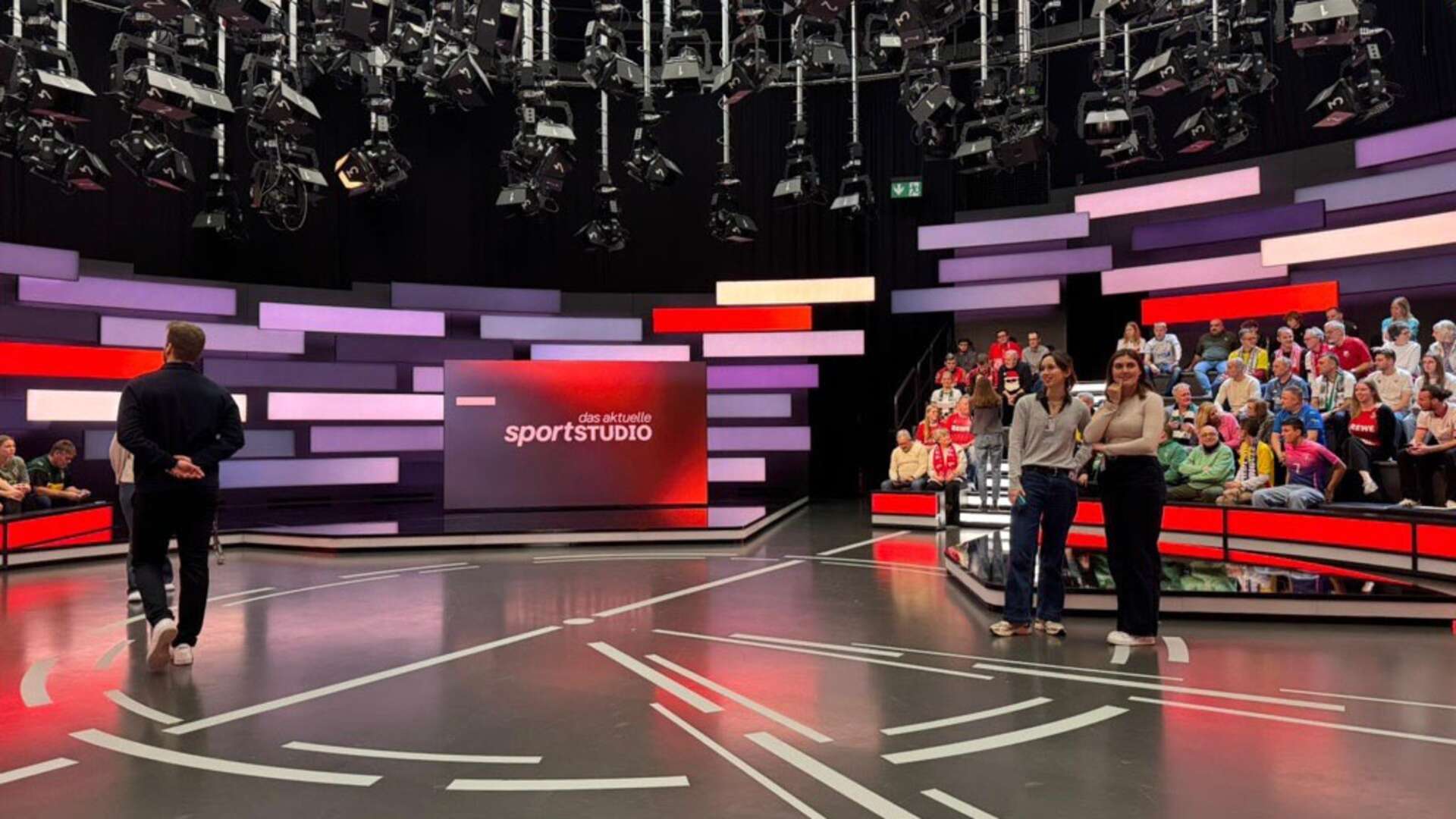 Bayer 04-Clubmitglieder besuchen „das aktuelle sportstudio“