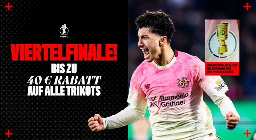 Trikot-Aktion Pokal-Viertelfinale