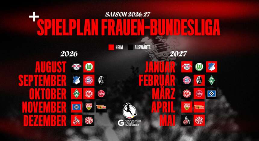 Frauen-Bundesliga-Spielplan 2026/27