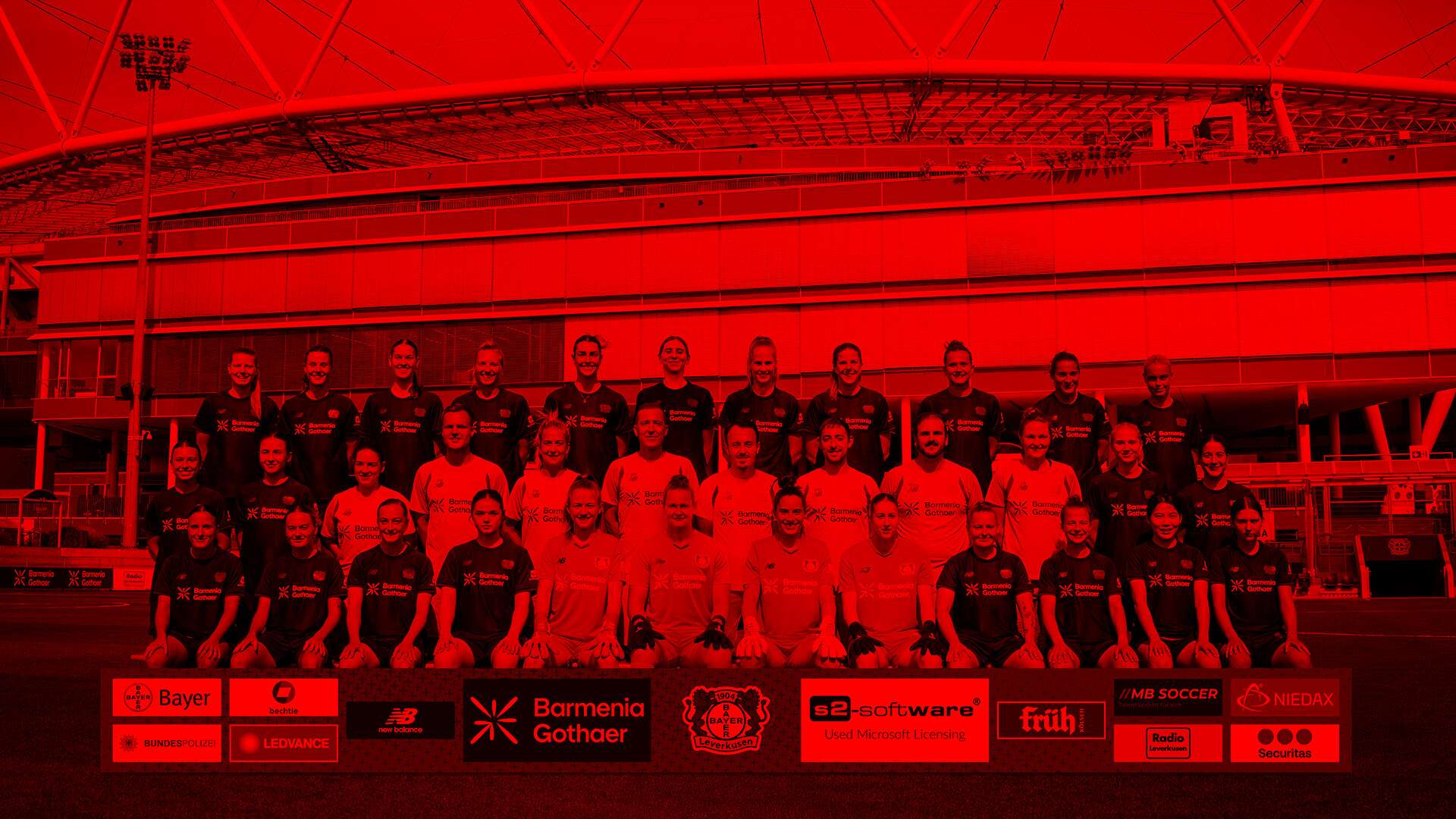 Foto del equipo femenil