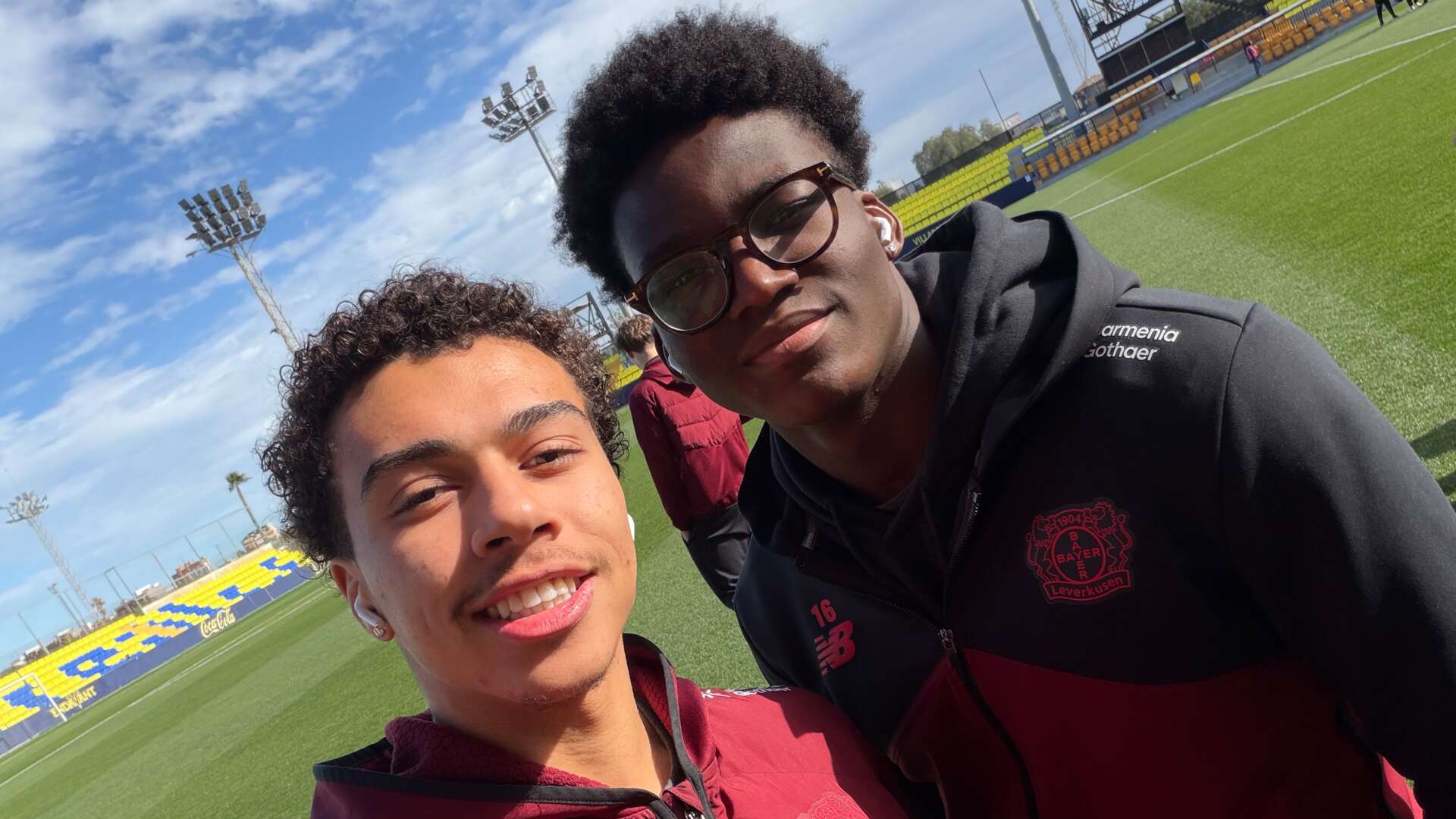 Montrell Culbreath und Axel Tape in Villarreal!